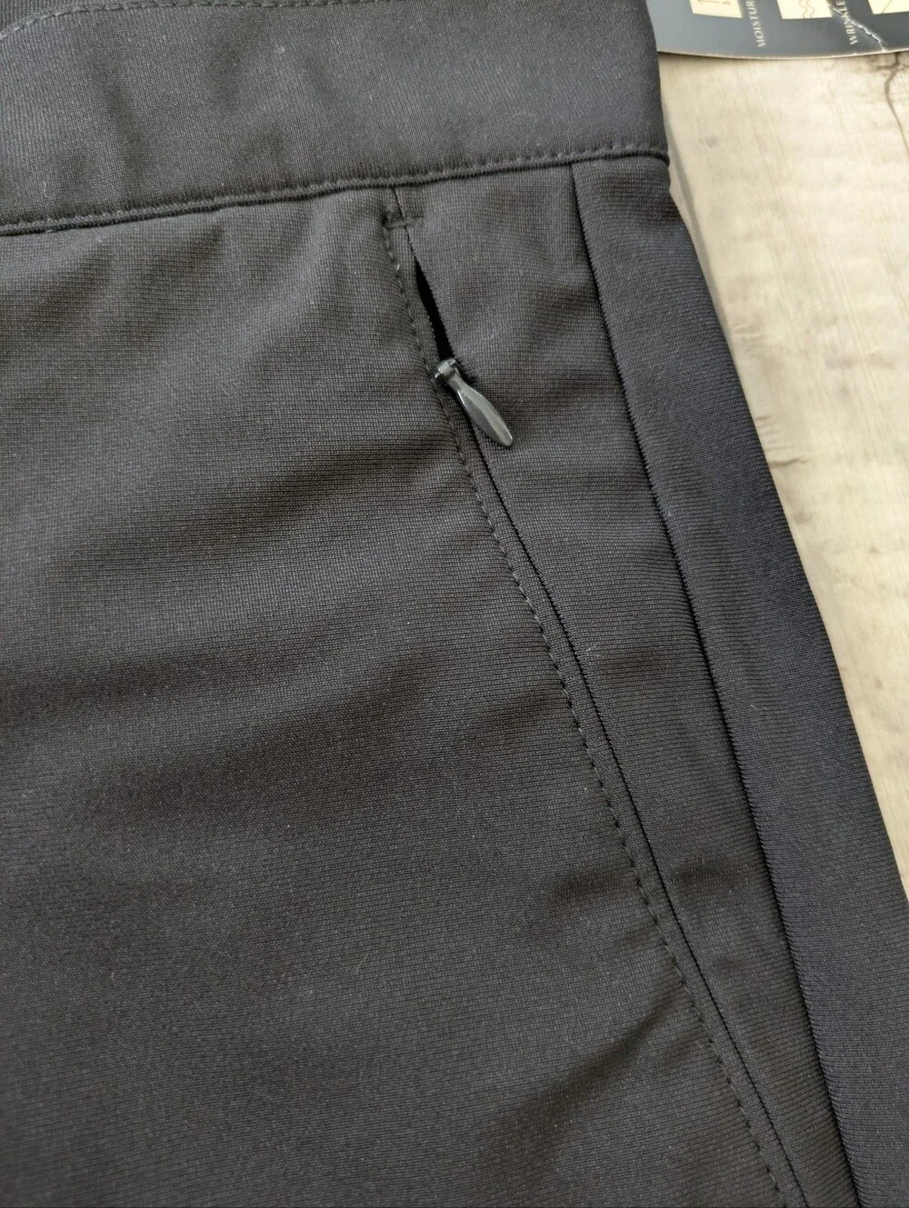 NWT Banana Republic Pants Men 36X34 Black Aiden Hybrid Slim Fit Performance